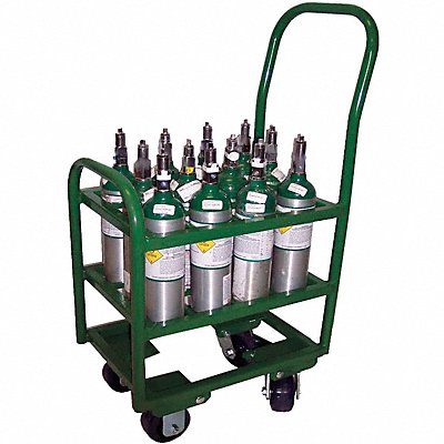 SAFTCART MM612 Cylinder Trolley 2400 lb 17-1/2 in W