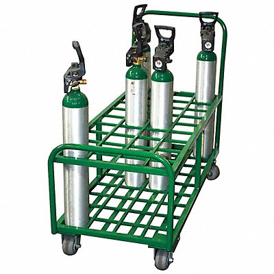SAFTCART MM636 Cylinder Trolley 17-3/4 in W 2400 lb.