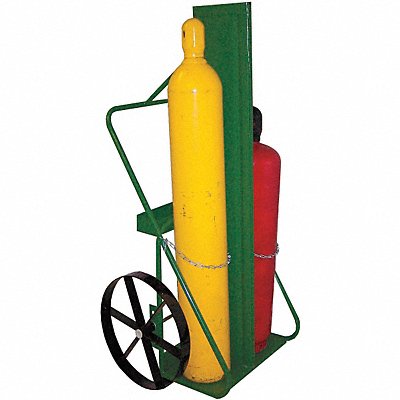 SAFTCART 40320FW Cylinder Hand Truck 400lb 62 x34 x12-1/2