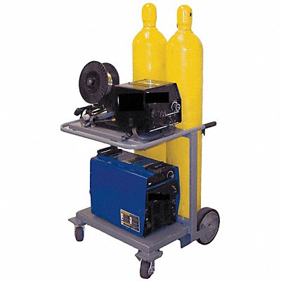 SAFTCART IV2 Running Gear with Cylinder Rack 2 Shelf