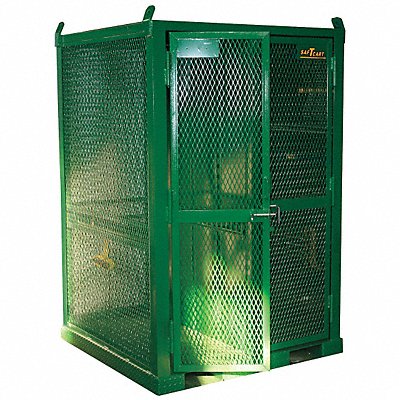 SAFTCART STS20FW2 Gas Cylinder Cabinet 50X50 Capacity 16