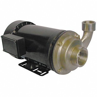 DAYTON 5WXT9 CntrfugPmp 316SStl 3P 1 1/2in 2hp 130gpm