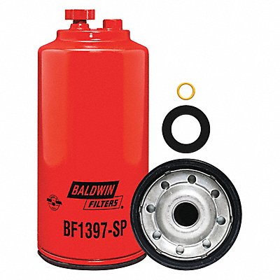 BALDWIN FILTERS BF1397SP Fuel Filter 9-11/32 x 4 1/4 x 9-11/32 In