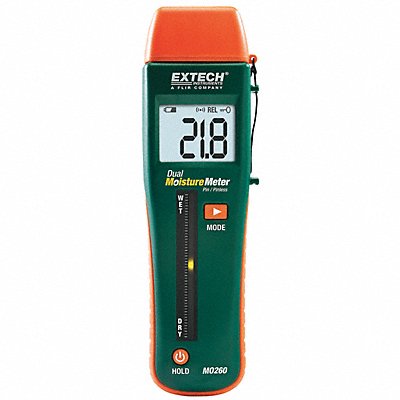EXTECH MO260 Moisture Meter Pin/Pinless 3/4inDepth