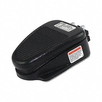 LINEMASTER 632S Foot Switch Black CastIron SPDT Momentary