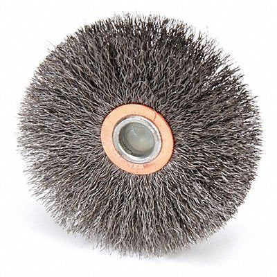 WEILER 93128 Crimped Wire Wheel Brush Stem 3 In.