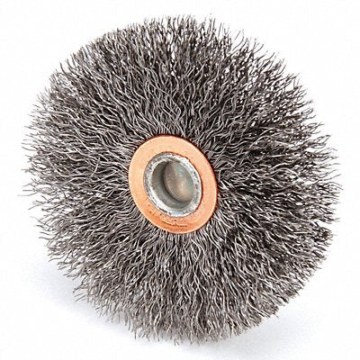 WEILER 93129 Crimped Wire Wheel Brush Stem 3 In.