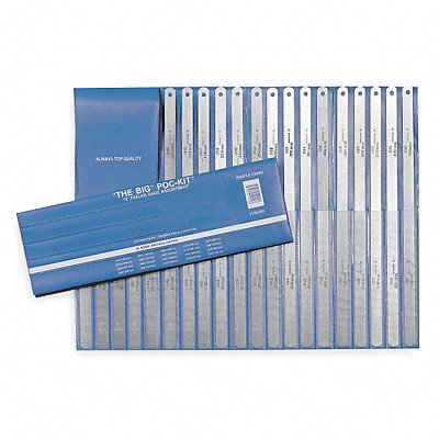 PRECISION BRAND 19990 Feeler Gauge Set Dimension Type /Metric