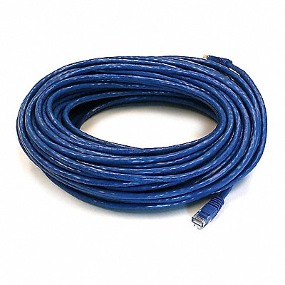 MONOPRICE 5027 Patch Cord Cat 6 Booted Blue 75 ft.