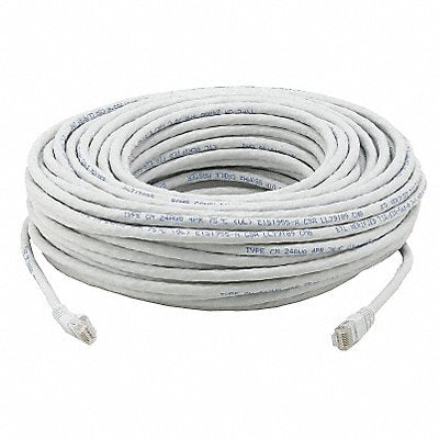 MONOPRICE 2333 Patch Cord Cat 6 Booted White 100 ft.