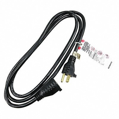 GRAINGER 5XFP9ID Extension Cord 6ft 16Ga 13A SJT Blk