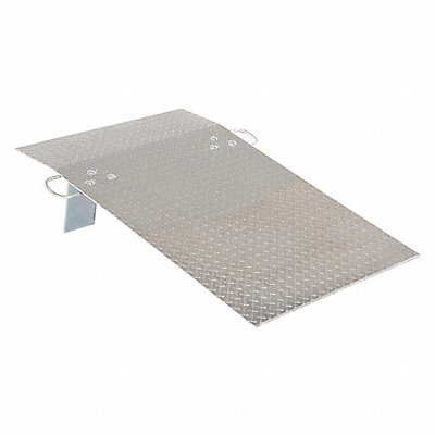 GRAINGER A3048 Dockplate Aluminum 500 lb 48 x 30 In