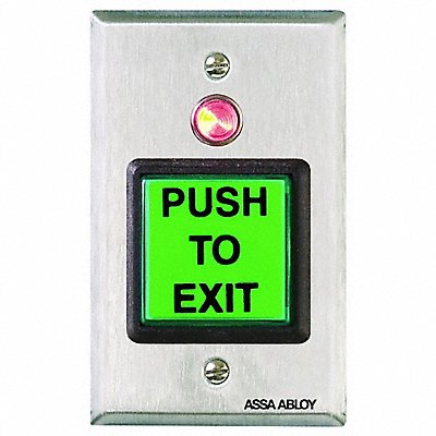 SECURITRON PB2 Push to Exit Button Wall Mounted