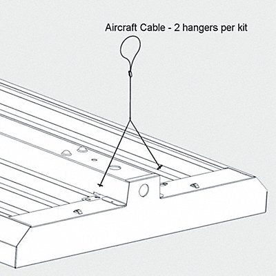 METAL OPTICS MHYTGB10WWGR AircraftCableHangKit FFB FGB 10ftL 1/4 W