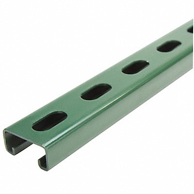 GRAINGER FS500SSGR12000 Strut Channel Steel Overall L 10ft