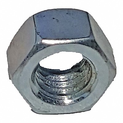 GRAINGER V51538EG Hex Nut Steel Overall W 21/32in PK25