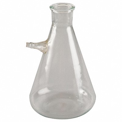 LAB SAFETY SUPPLY 5YHK2 Boiling Flask 250 mL 170 mm H PK10