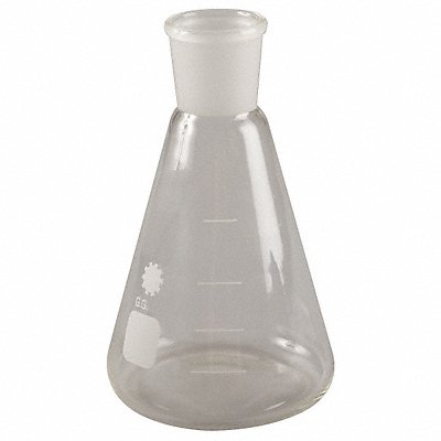 LAB SAFETY SUPPLY 5YHR6 Erlenmeyer Flask 500 mL 175 mm H PK6