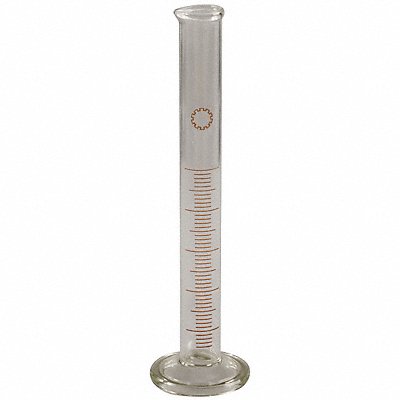 LAB SAFETY SUPPLY 5YHY3 Graduated Cylinder 500 mL 57 mm Dia PK2