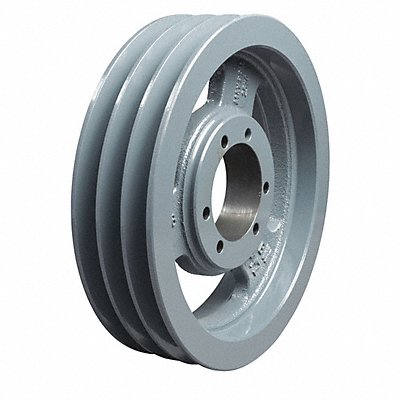 GRAINGER 943B V-Belt Pulley Detachable 3 Groove 9.75 OD