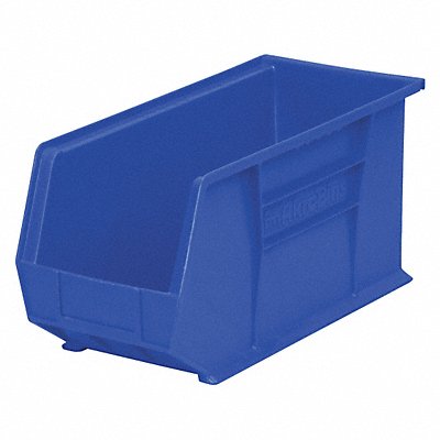 AKRO-MILS 30265BLUE F8694 Hang and Stack Bin Blue Plastic 9 in