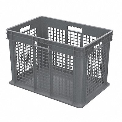 AKRO-MILS 37676GREY G6572 Straight Wall Ctr Grey Vented IndGrdPoly
