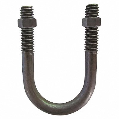 GRAINGER U175670250025 Standard U-Bolt Inside 304 SS H 1 1/4 in PK10