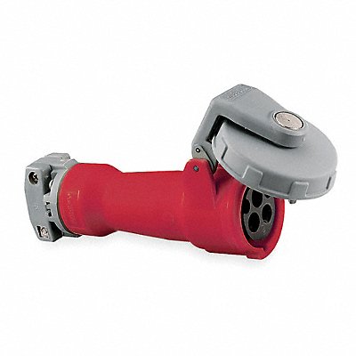 HUBBELL HBL420C7W WT Pin and Sleeve Connector 20 A IEC Red 3Pl