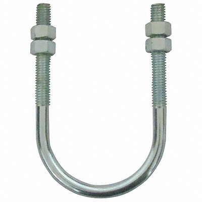 GRAINGER U172770370075 Standard U-Bolt Inside H 3 5/16 in