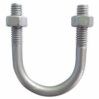 GRAINGER 5ZE45 Standard U-Bolt Inside H 7 1/4 in