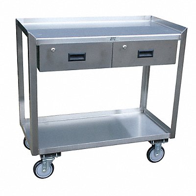 JAMCO YR136U500 Mobile Workstation SS 36 L 18 W 2 Shelf