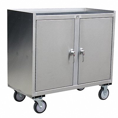JAMCO YW136U500 Mobile Cabinet Workbench SS 37 W 21 D
