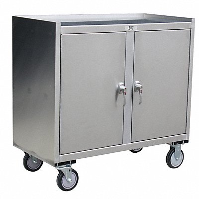 JAMCO YZ136U500 Mobile Cabinet Workbench SS 37 W 21 D