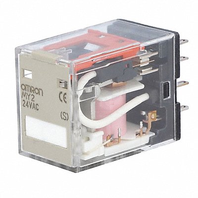 OMRON MY2AC24S H8076 General Purpose Relay 24VAC 10A 8Pins