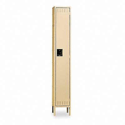 TENNSCO STS1518721SAND E1572 Wardrobe Locker 1x1Locker Sand 78 x15 x18 Assm