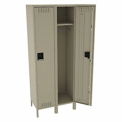 TENNSCO STS1518723SAND E1574 Wardrobe Locker 1x3Locker Sand 78 x45 x18 Assm