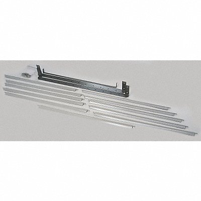DAYTON 5ZKD6 Hydronic Vertical Louver Kit 24 3/16 H