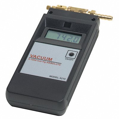 GRAINGER 5ZPT1 Digital Manometer 0 to 1000 mm Hg