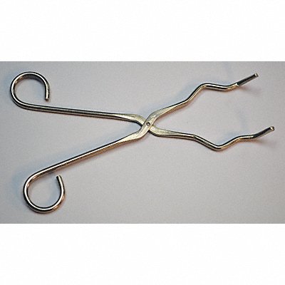 GRAINGER 5ZPT5 Crucible Tongs 9 in L Nickel