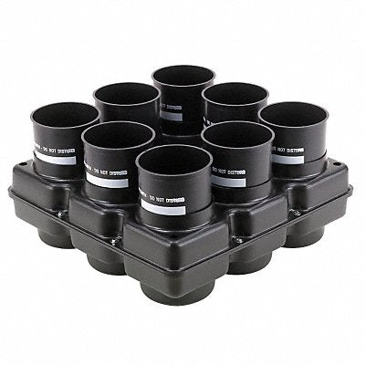 HUMBOLDT 5ZPX6 Test Cylinder Transport Rack 4 In