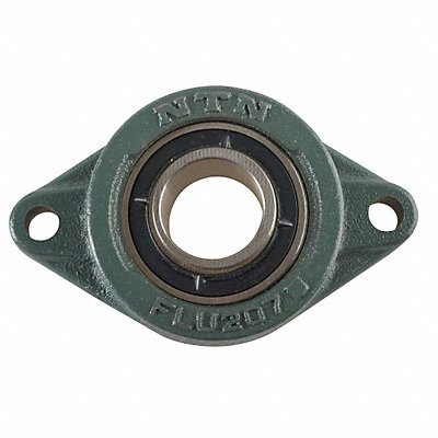 NTN UCFL206102D1 2 Bolt Flange Bearing Radial Ball 1 1/8in Bore