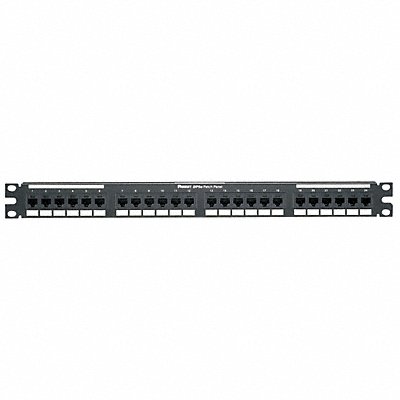 PANDUIT DP245E88TGY Patch Panel Cat 5e Rack Mt 24 Port