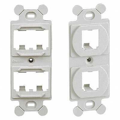 PANDUIT CF1064IWY 106 Module Frame Mini Com 4 Port Off Wht