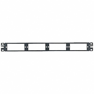 PANNET CFAPPBL1 Patch Panel 48 Ports Flat Fiber Rack 1RU