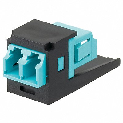 PANNET CMDSAQLCZBL Adaptor Multimode Duplex LC Fiber Black