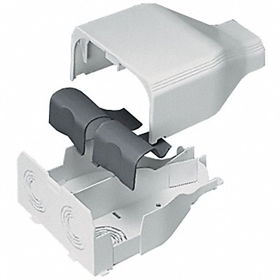 PANDUIT T45EEIW Entrance End Off White PVC Ends