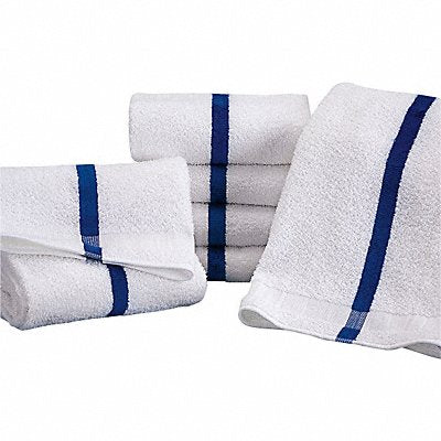 MARTEX 7133199 Pool Towel w/Blue Stripe 20x40 PK12
