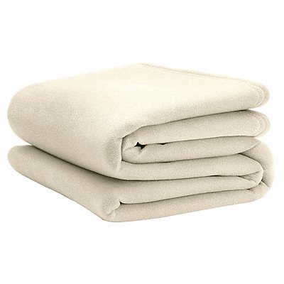 MARTEX 1B06724 D9497 FleeceBlanket King 108x90In SoftWhitePK4