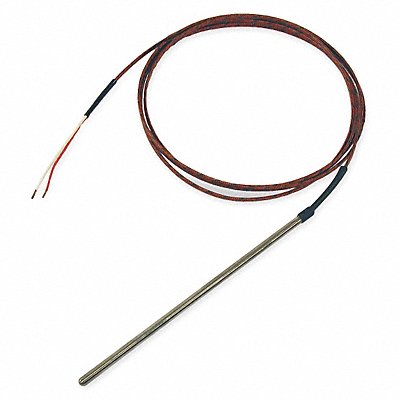 TEMPCO TTW00065 Thermocouple Probe Type J Length 6 In
