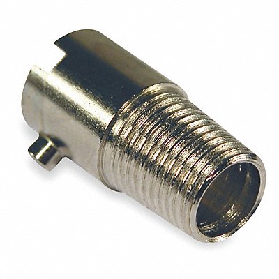 TEMPCO TCAR1005 Bayonet Adaptor 1/8-27 NPT L 7/8 Slvr